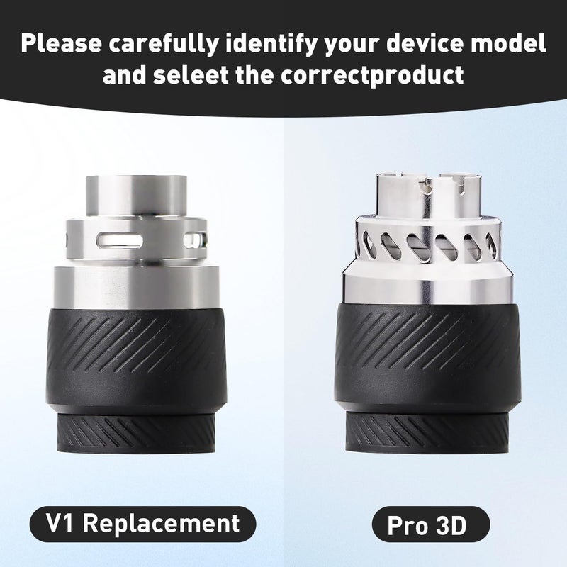RichLuck Replaceable Heat-Resistant Accessories Set for PUFCO PEK, 5Pcs+V1 - Image 3